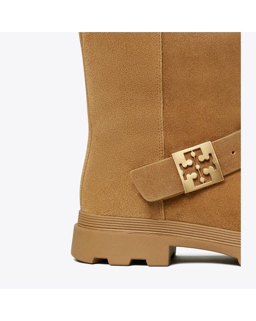 Tory Burch Brown Mellow Shearling Boot