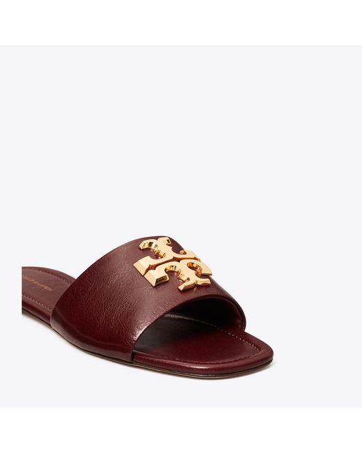 Tory Burch Brown Eleanor Slide
