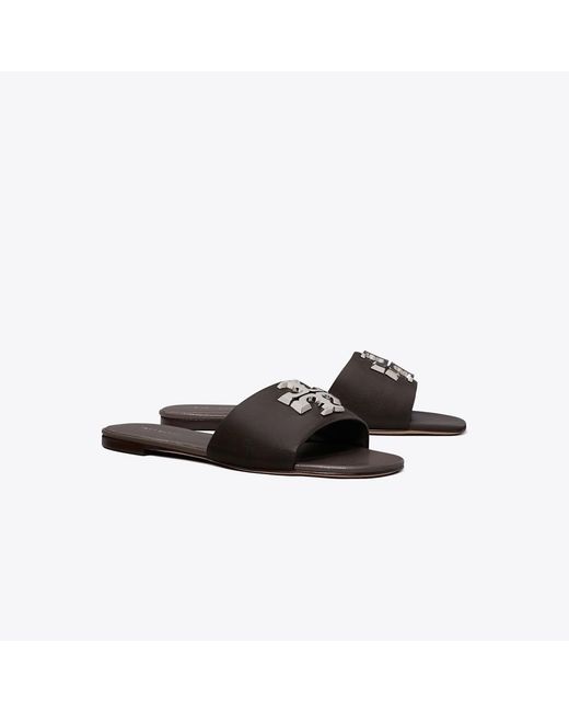 Tory Burch Black Eleanor Slide