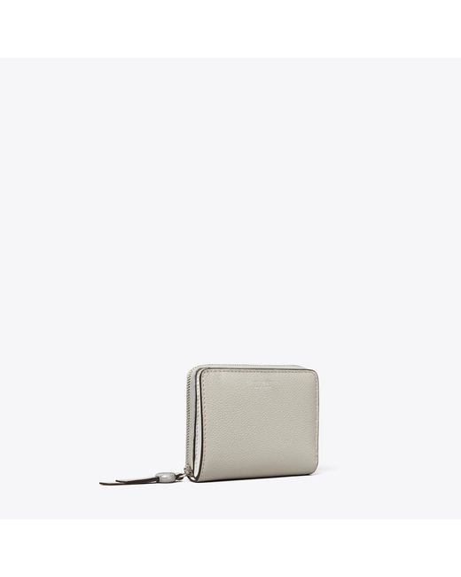 Tory Burch Gray Romy Bi-Fold Wallet
