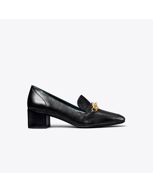 Tory Burch Black Jessa Heeled Loafer