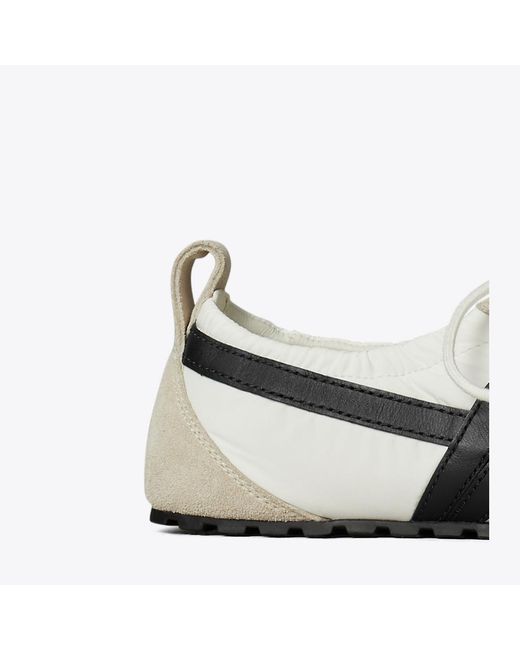Tory Burch White Hank Ballet Sneaker