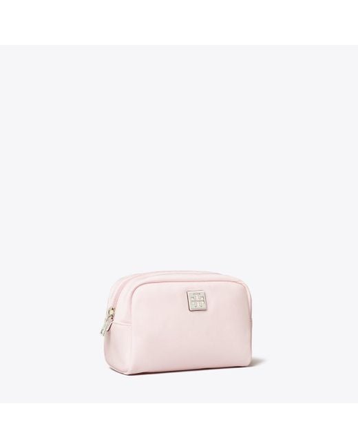 Tory Burch Pink Virginia Cosmetic Case
