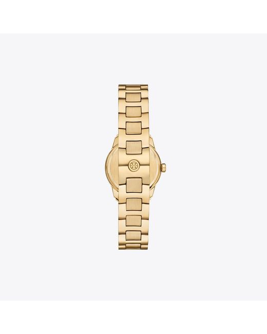 Tory Burch Metallic Small Miller Watch, One Size
