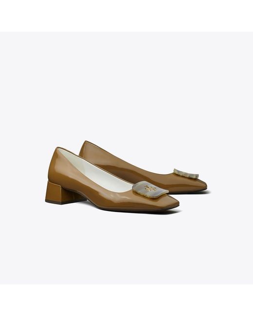 Tory Burch Green Georgia Pump