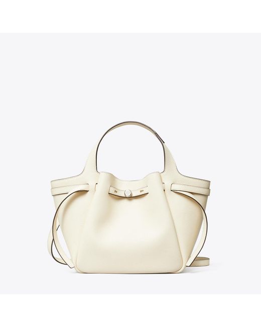 Tory Burch White Small Romy Tote, One Size