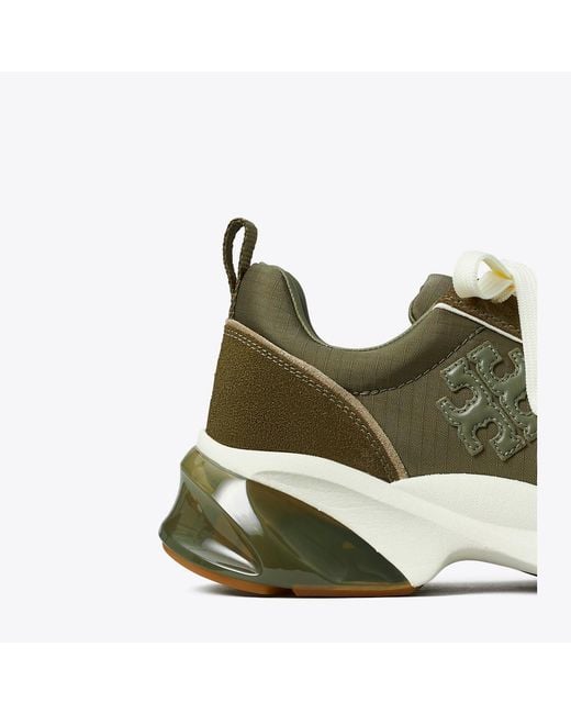 Tory Burch Green Good Luck Trainer