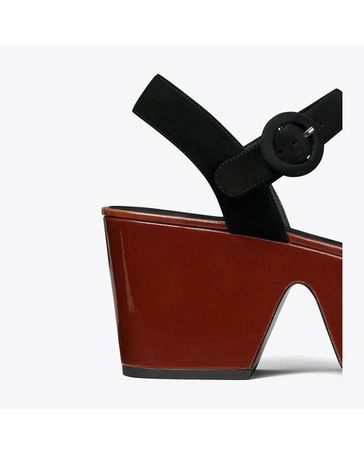 Tory Burch Black Platform Sandal