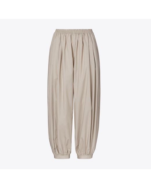 Tory Burch Natural Balloon Pants