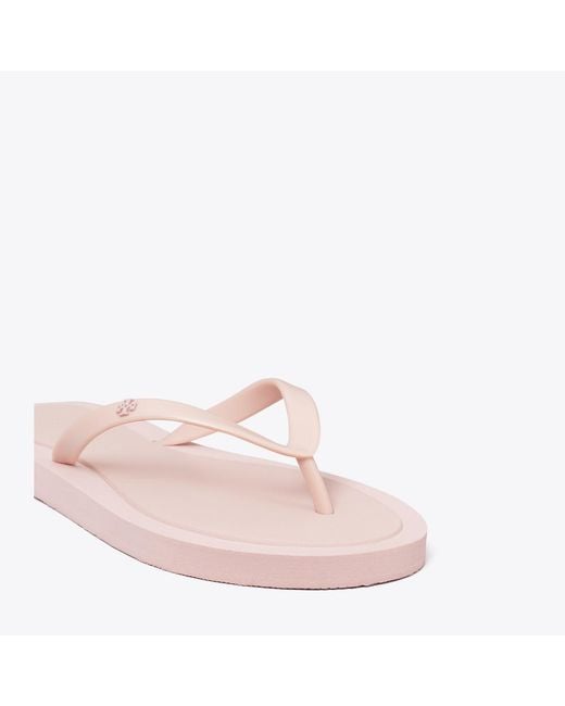 Tory Burch Pink Kira Padded Flip-Flop