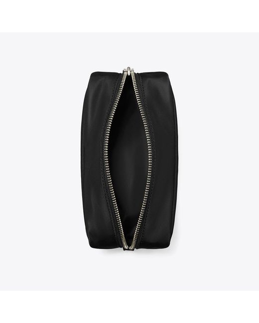 Tory Burch Black Medium Twist Cosmetic Case