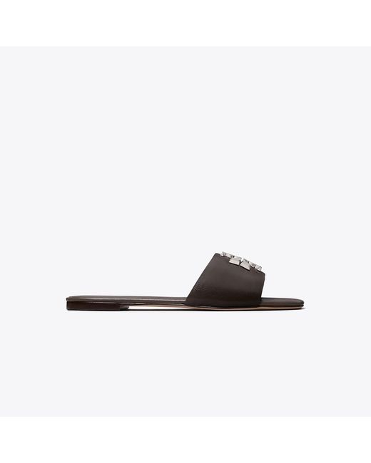 Tory Burch Black Eleanor Slide
