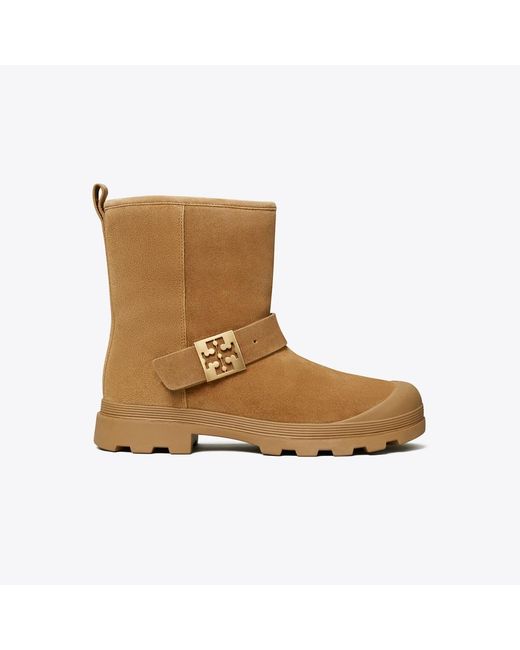 Tory Burch Brown Mellow Shearling Boot