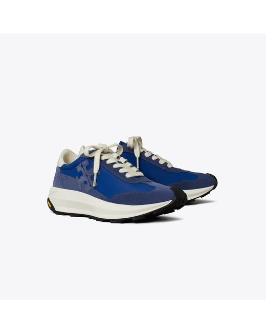 Tory Burch Blue Tory Trainer