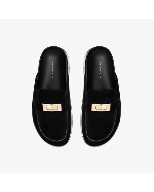 Tory Burch Black Leelee Mule