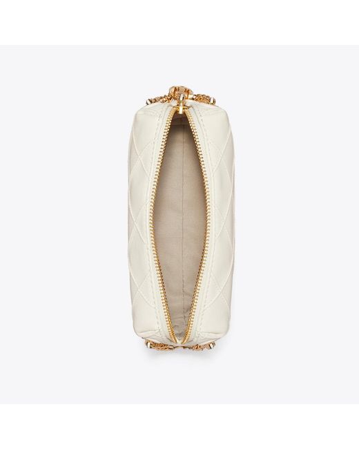 Tory Burch Natural Fleming Soft Crossbody Bag