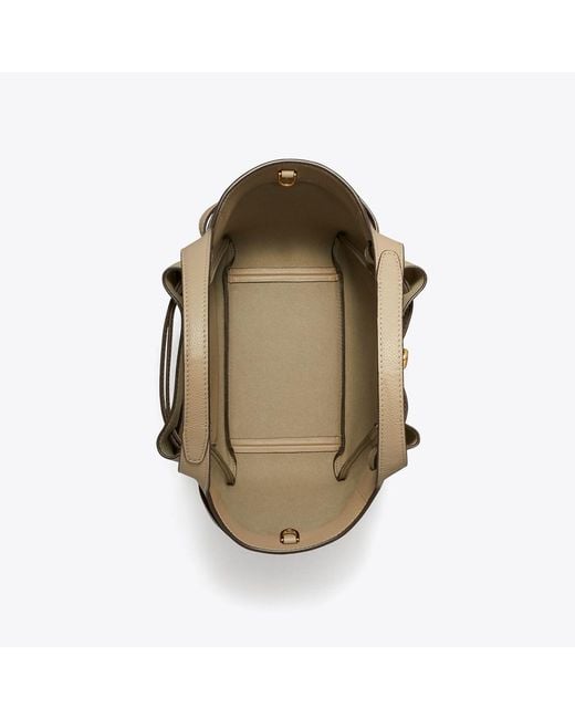 Tory Burch Metallic Small Romy Tote, One Size