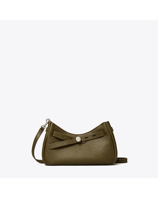 Tory Burch Green Romy Zip Top Crossbody, One Size