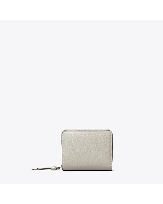 Tory Burch Gray Romy Bi-Fold Wallet