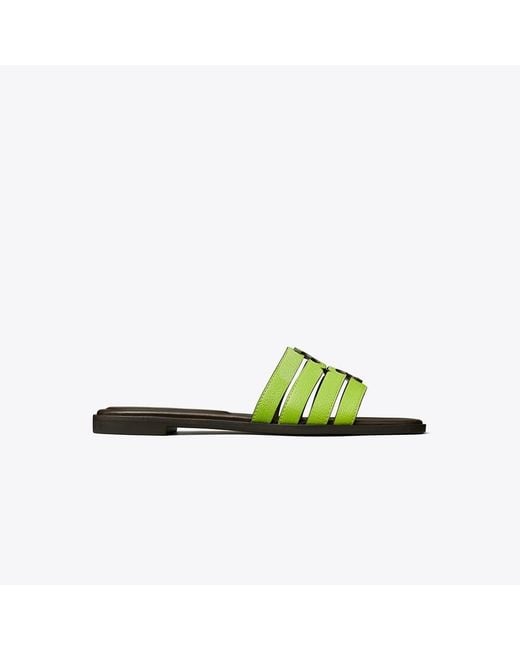 Tory Burch Green Ines Slide for men