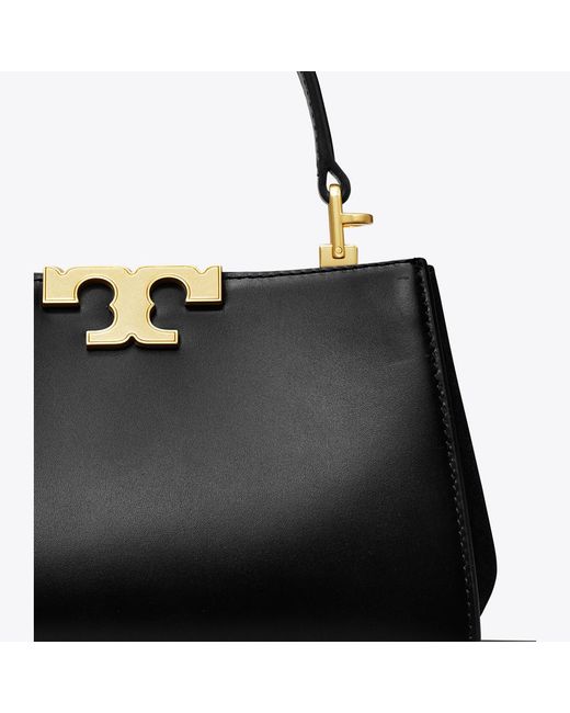 Tory Burch Black Mini Eleanor Satchel, One Size