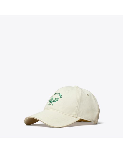 【TORY SPORT】LOGO CAP Tournament Logo Cap: Women's Designer Hats | Tory Sport