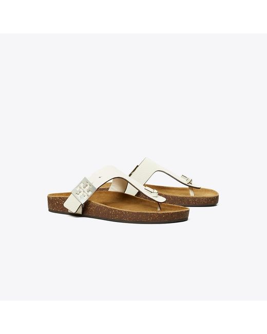 Tory Burch Brown Mellow T-Strap Sandal