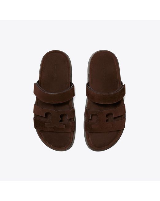 Tory Burch Brown Ines Burch Slide