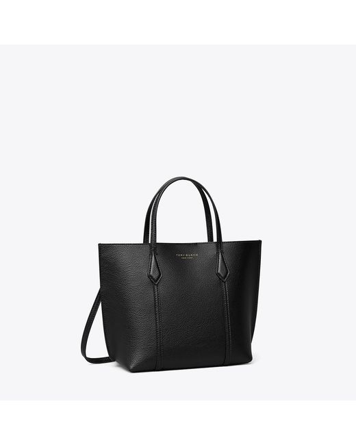 Tory Burch Black Small Perry Tote, One Size