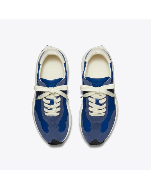 Tory Burch Blue Tory Trainer