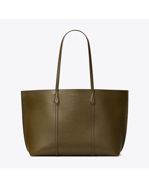Tory Burch Green Perry Tote
