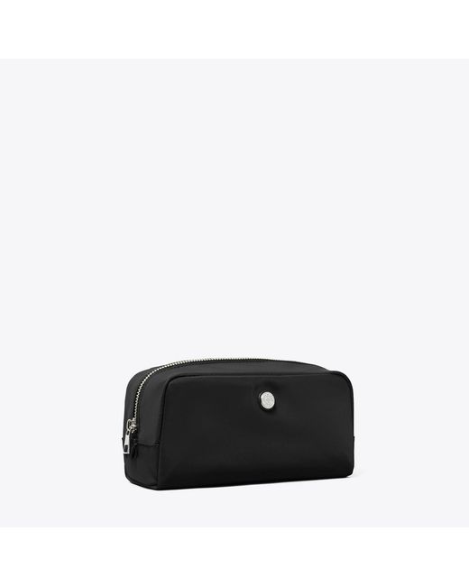 Tory Burch Black Medium Twist Cosmetic Case