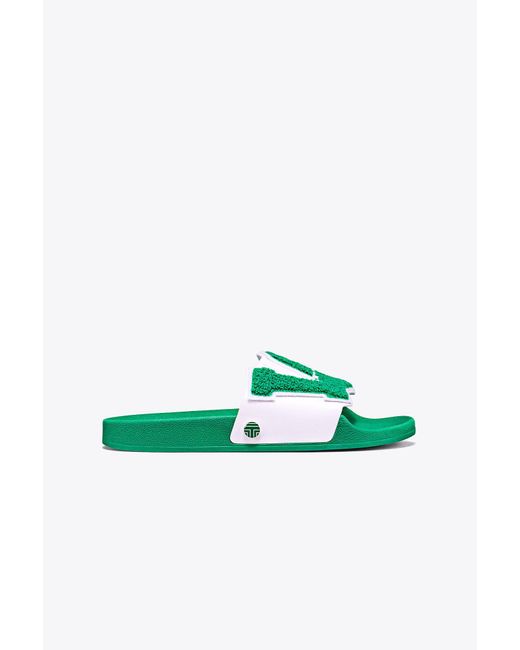 Tory Sport Green Love Slide | 128 | Sport Slides