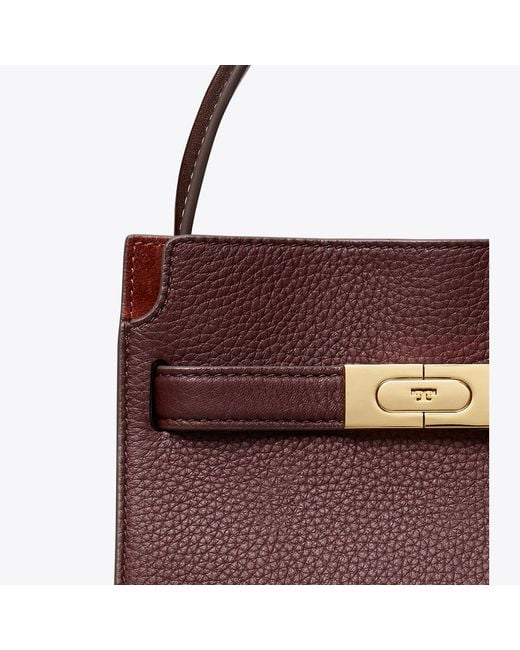 Tory Burch Brown Petite Lee Radziwill Double Bag, One Size