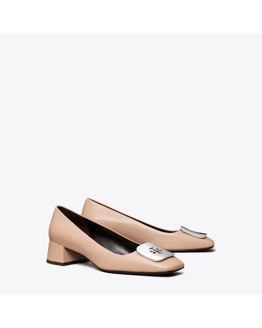 Tory Burch Natural Georgia Pump