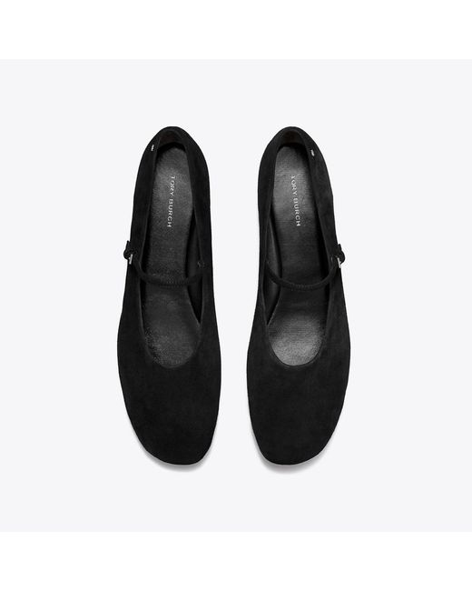 Tory Burch Black Mary Jane Ballet