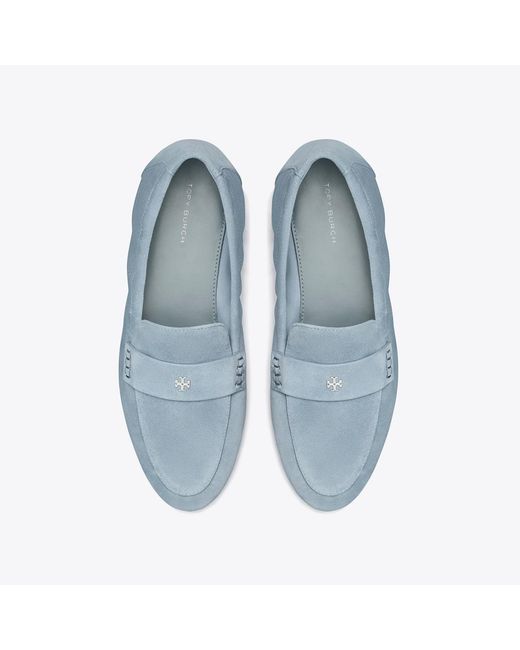 Tory Burch Blue Ballet Loafer