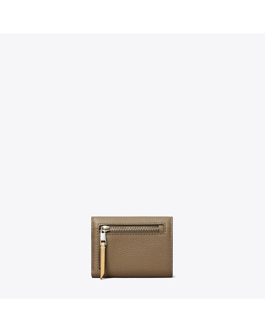 Tory Burch Metallic Small Pebble Envelope Wallet, One Size
