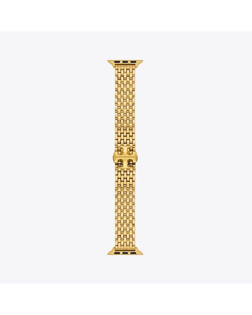 Tory Burch Metallic Eleanor Band For Apple Watch, One Size