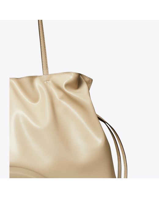 Tory Burch Natural Ella Natuura Drawstring Tote