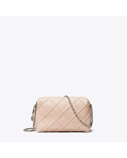 Tory Burch Natural Fleming Soft Crossbody Bag, One Size