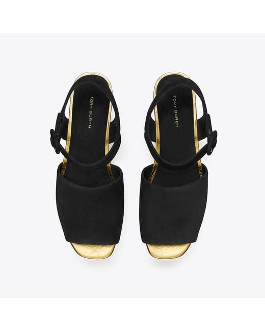 Tory Burch Black Platform Sandal