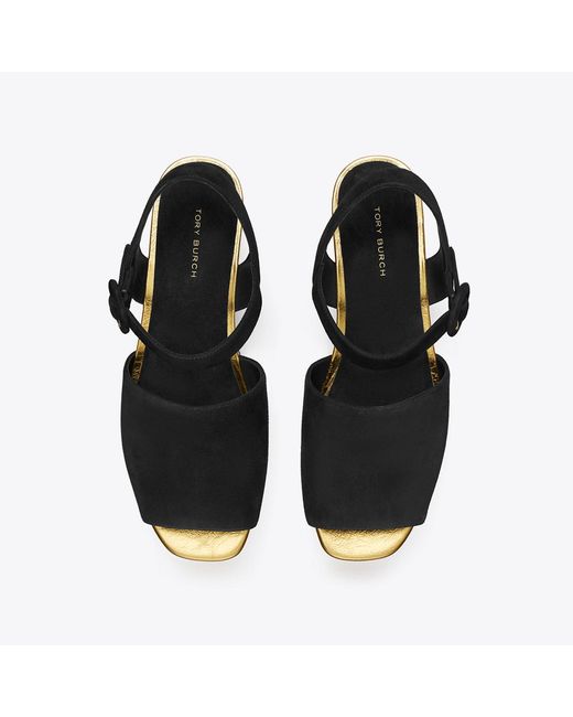 Tory Burch Black Platform Sandal