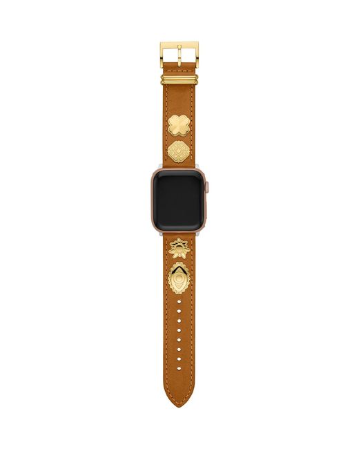Tory Burch Studded Band For Apple Watch®, Leather, 38 Mm X 40 Mm in
