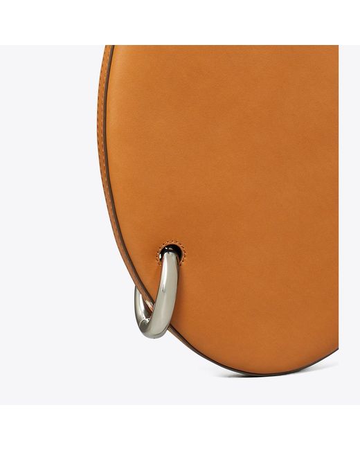 Tory Burch Brown Small Pierced Bag, One Size