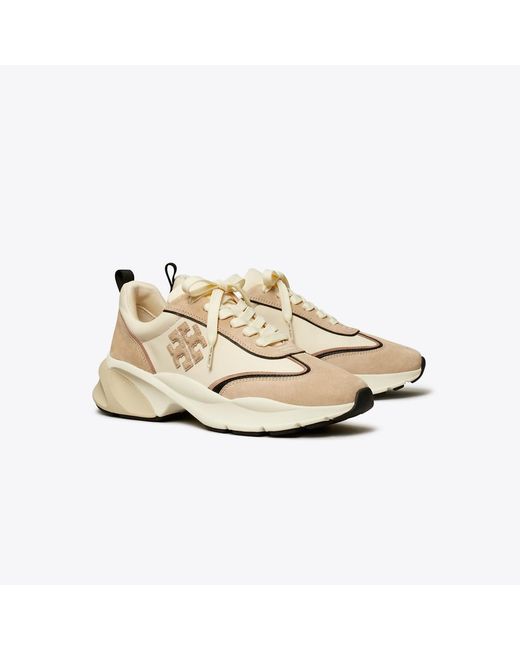 Tory Burch Natural Good Luck Trainer