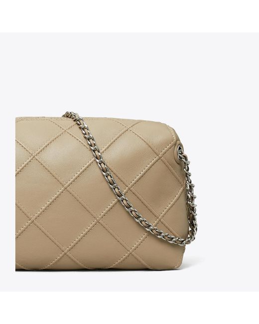 Tory Burch Natural Fleming Soft Crossbody Bag, One Size