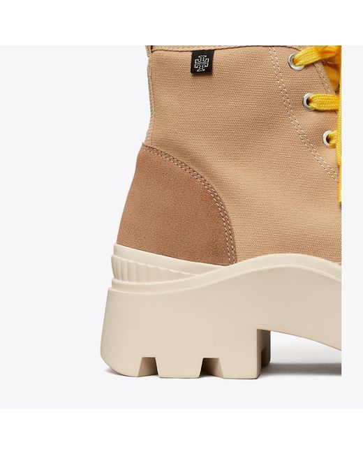Tory Burch White Camp Sneaker Boot