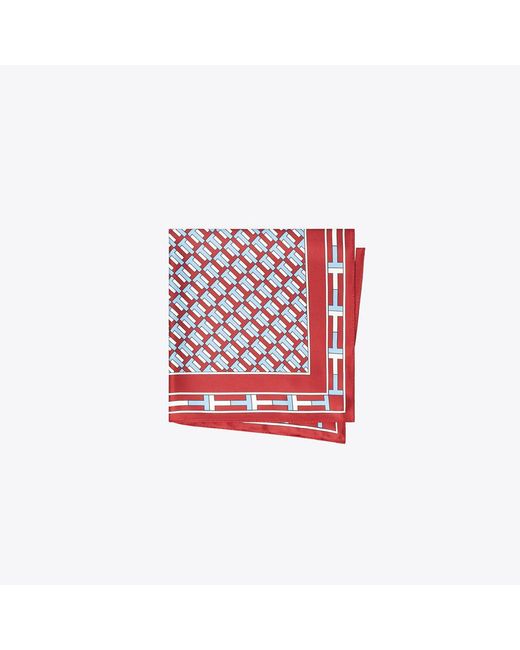Tory Burch Red Two For T Neckerchief