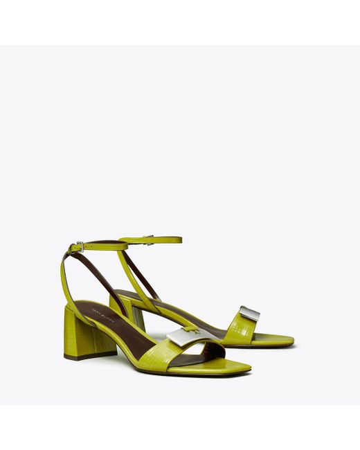 Tory Burch Yellow Gigi Sandal